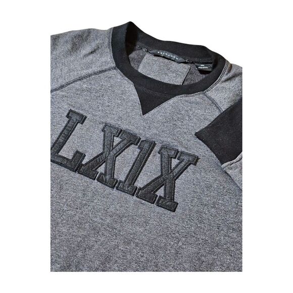 Sean John Other - Vintage Sean‎ John Long Sleeve Gray Varsity Sweatshirt Crewneck LX1X Men's XXL